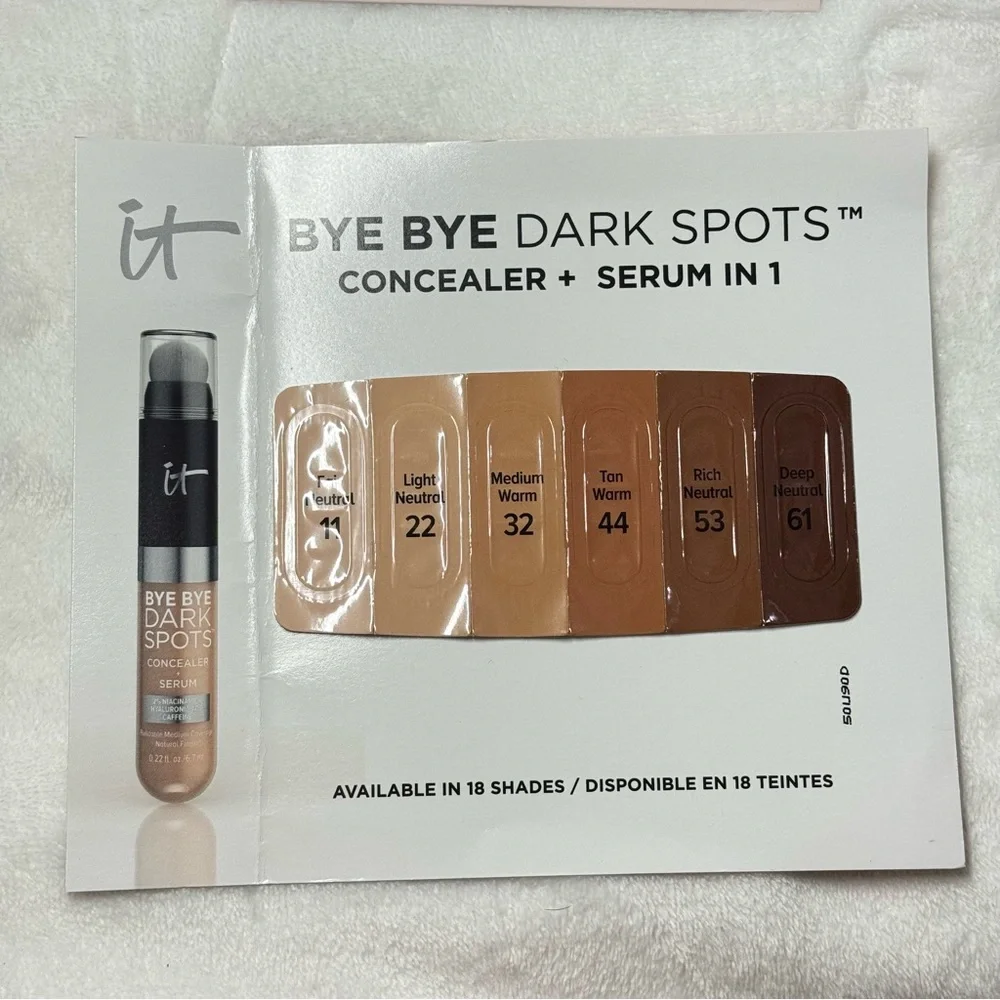 Set of 15 Sephora Sample Foundation and Concealer Collection - New